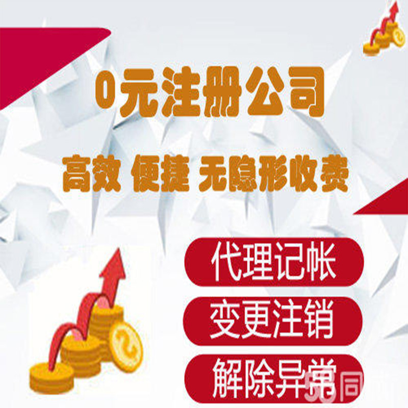 0元注册公司，企业内账代理，代理记账，一般纳税人申请-企贝网